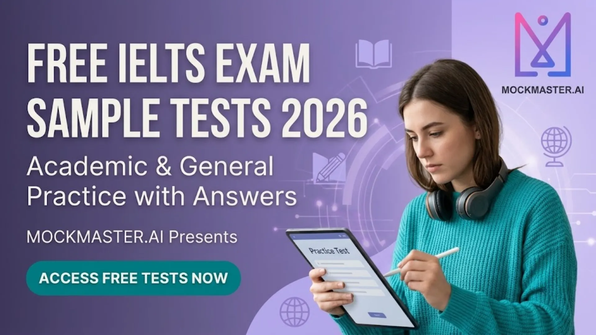 Free IELTS Exam Sample Tests 2026: Academic & General Practice with Answers